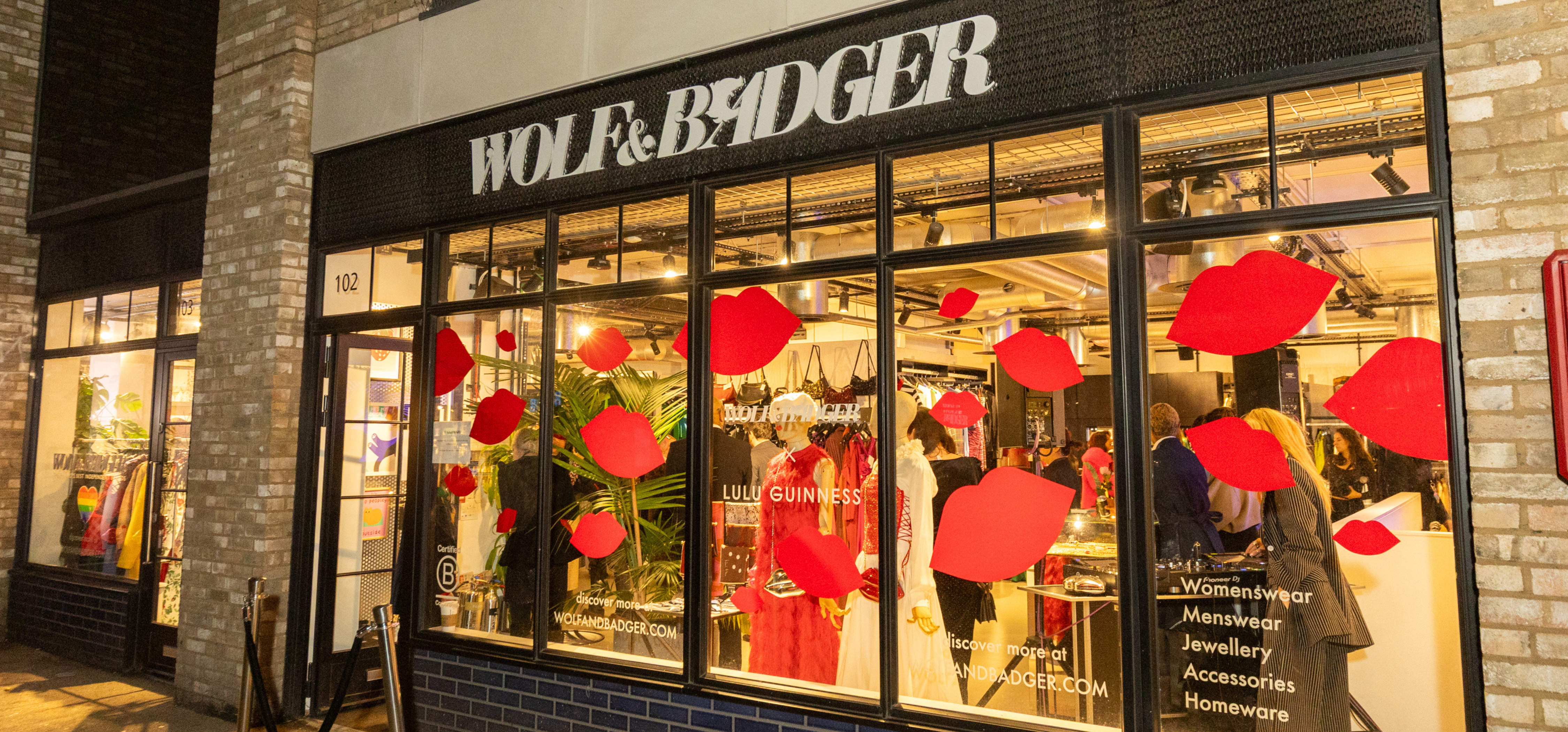 Lulu Guinness X Wolf & Badger Launch Party | Fashion Week | Lulu