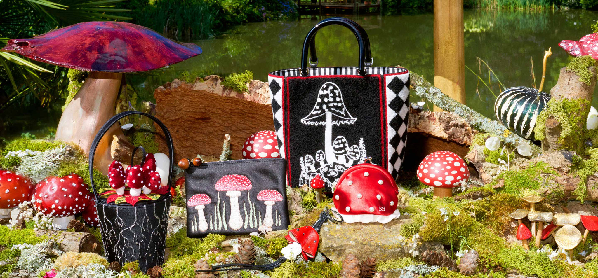 Lulu Guinness X Bell Hutley Collection