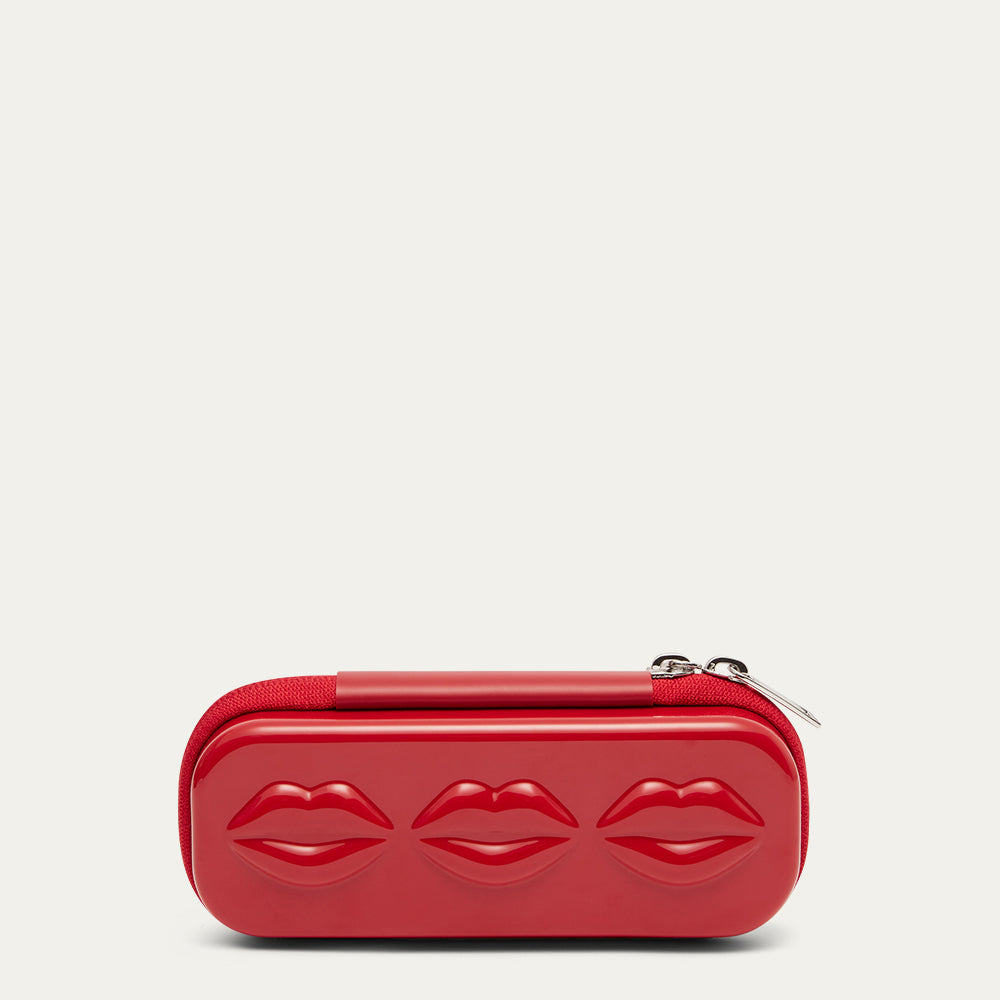 【ITTI for LULU】LIP CASE Lulu Red Lips Spexi Glasses Case | Designer Accessories for Women