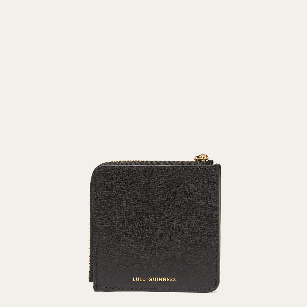 Gin And Tonic Embroidered Coin Purse | Designer Wallets| Lulu Guinness