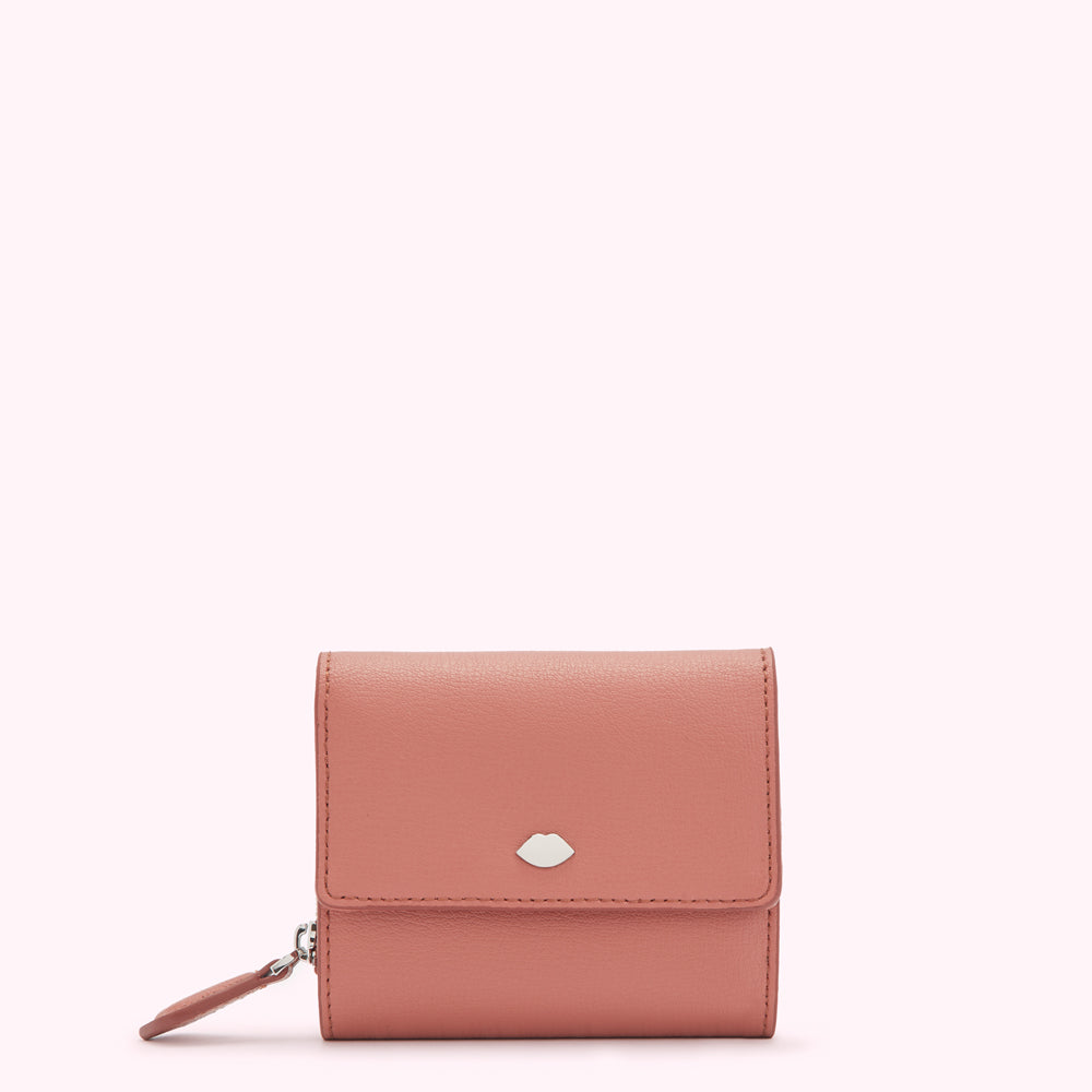 Mila trifold top flap wallet