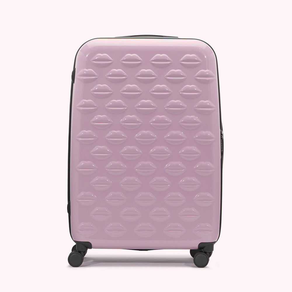 Lavender Large Lips Spinner Case Lulu Guinness
