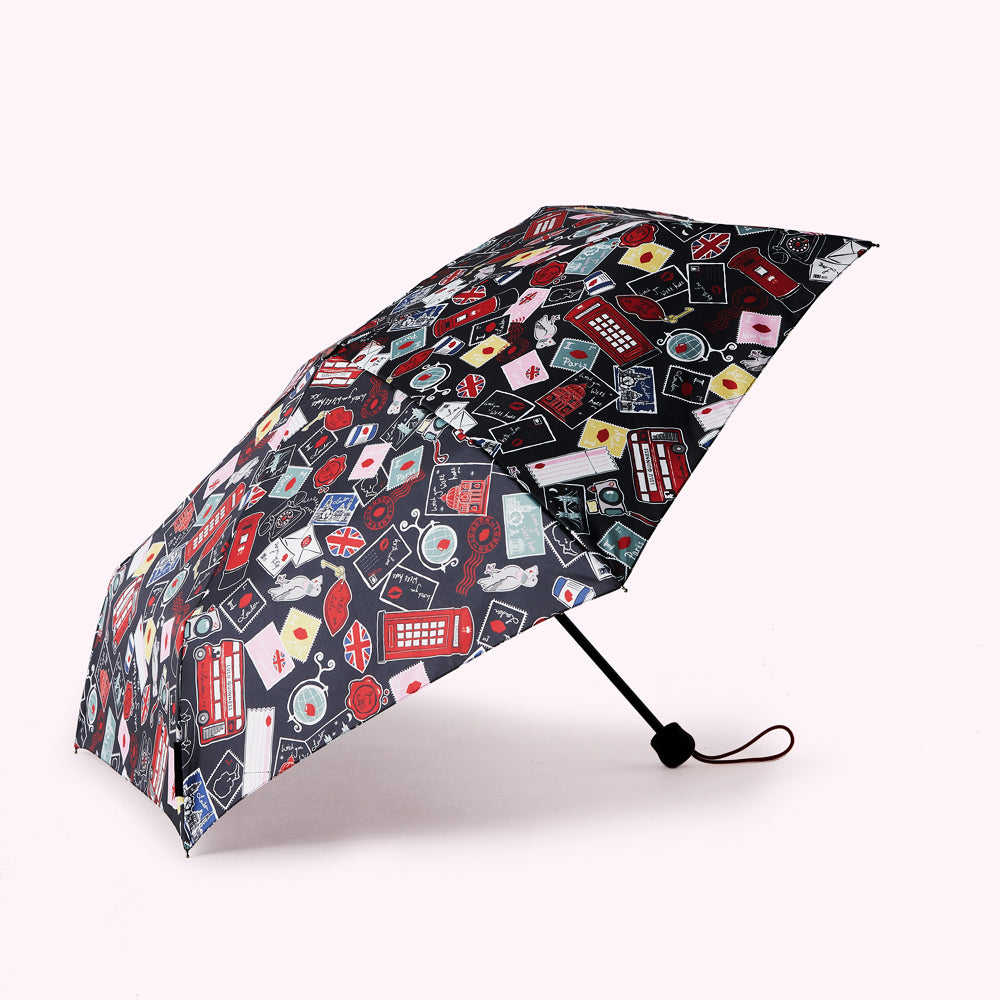 guinness patio umbrella uk Multi Wish You Were Here Compact Umbrella | Women's Designer Umbrellas