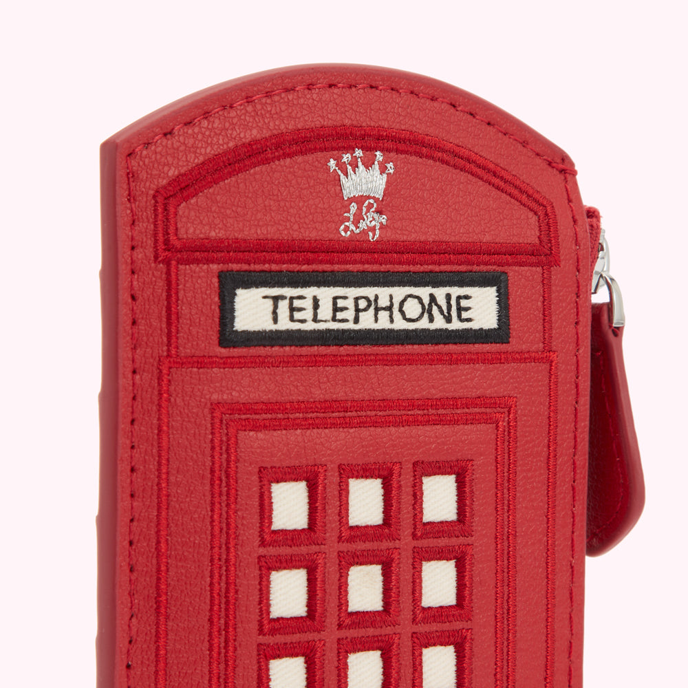 Lulu Red Lulu Calling Phonebox Giles Purse | Lulu Guinness