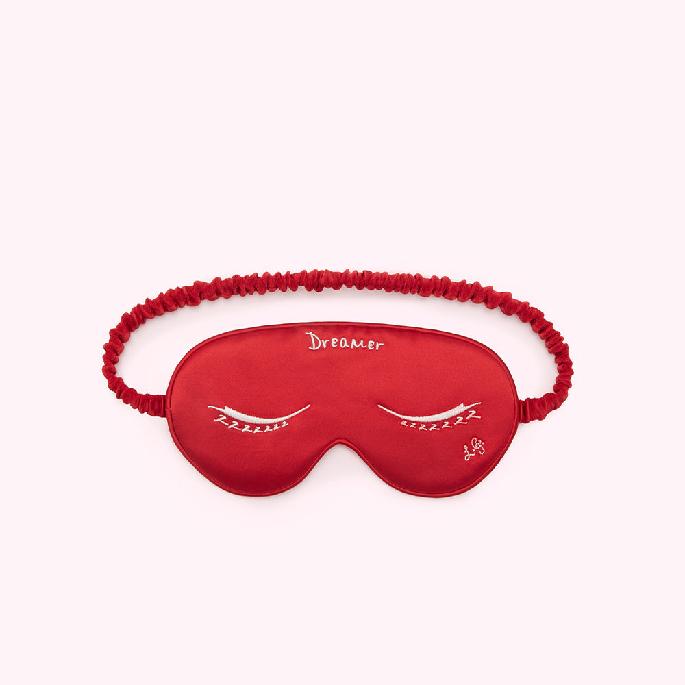 LULU RED DREAMER EYE MASK