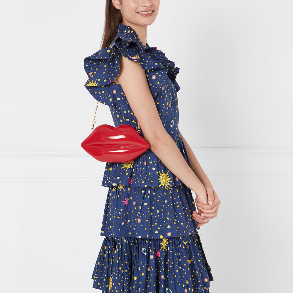 Lulu guinness lipstick clutch online