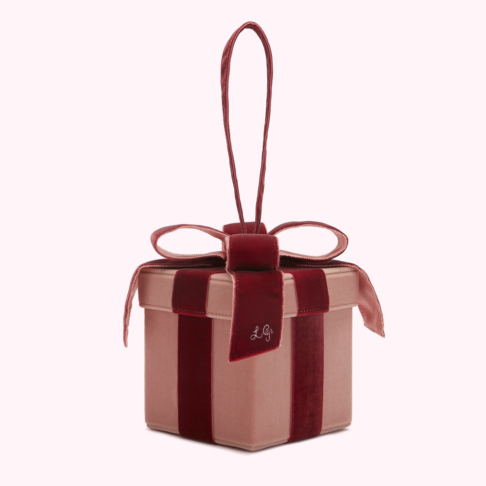 Powder Velvet Present Clutch Bag | Lulu Guinness