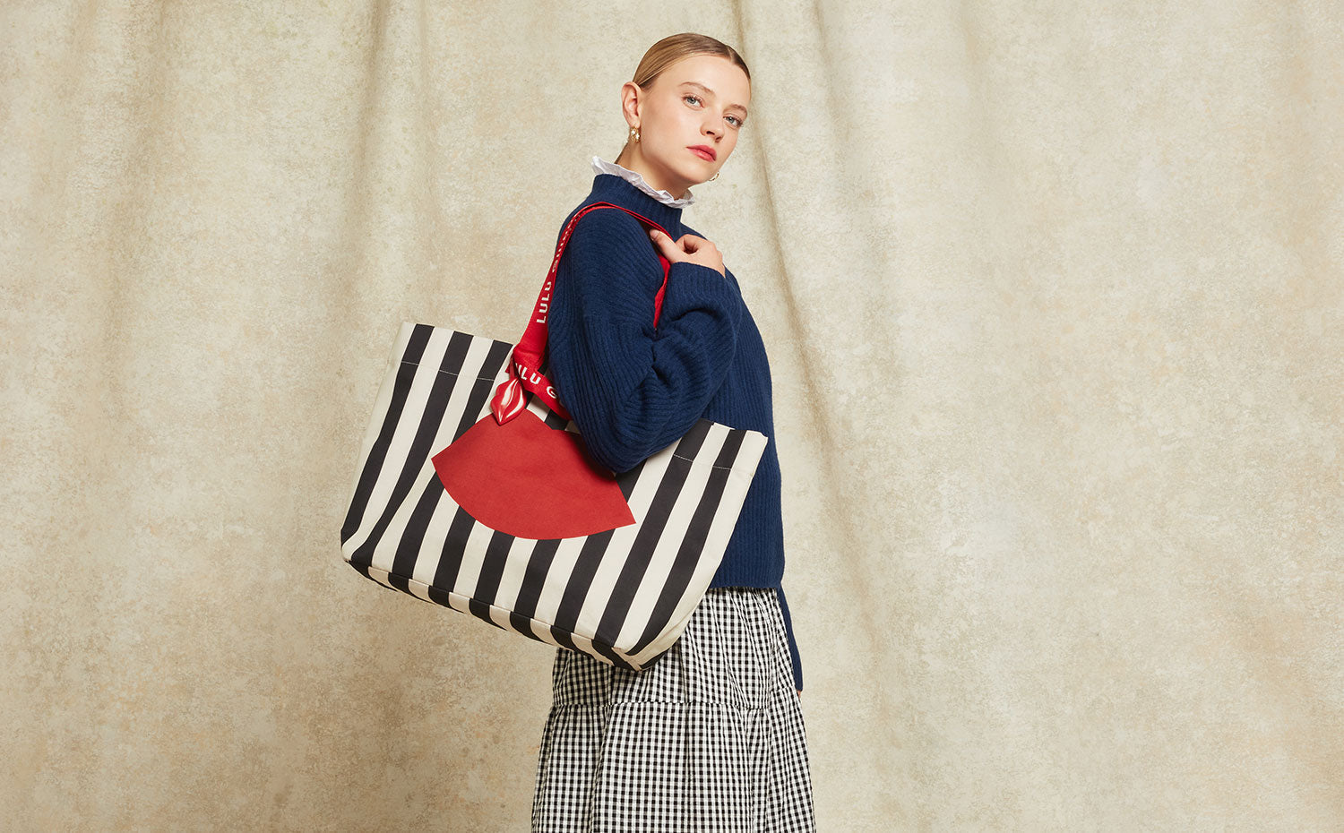 Coveted Striped Beach Tote