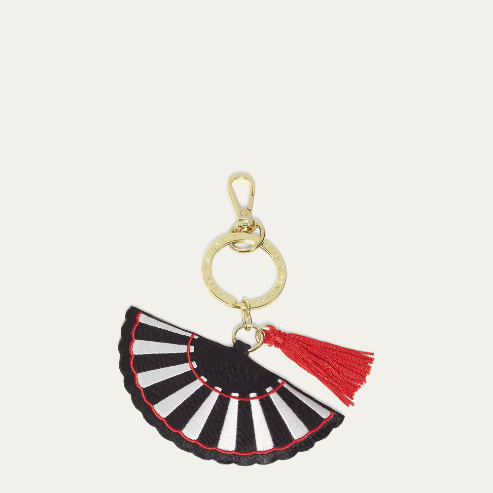 Fan Keychain Luxury Designer Keyrings & Charms | Lulu Guinness