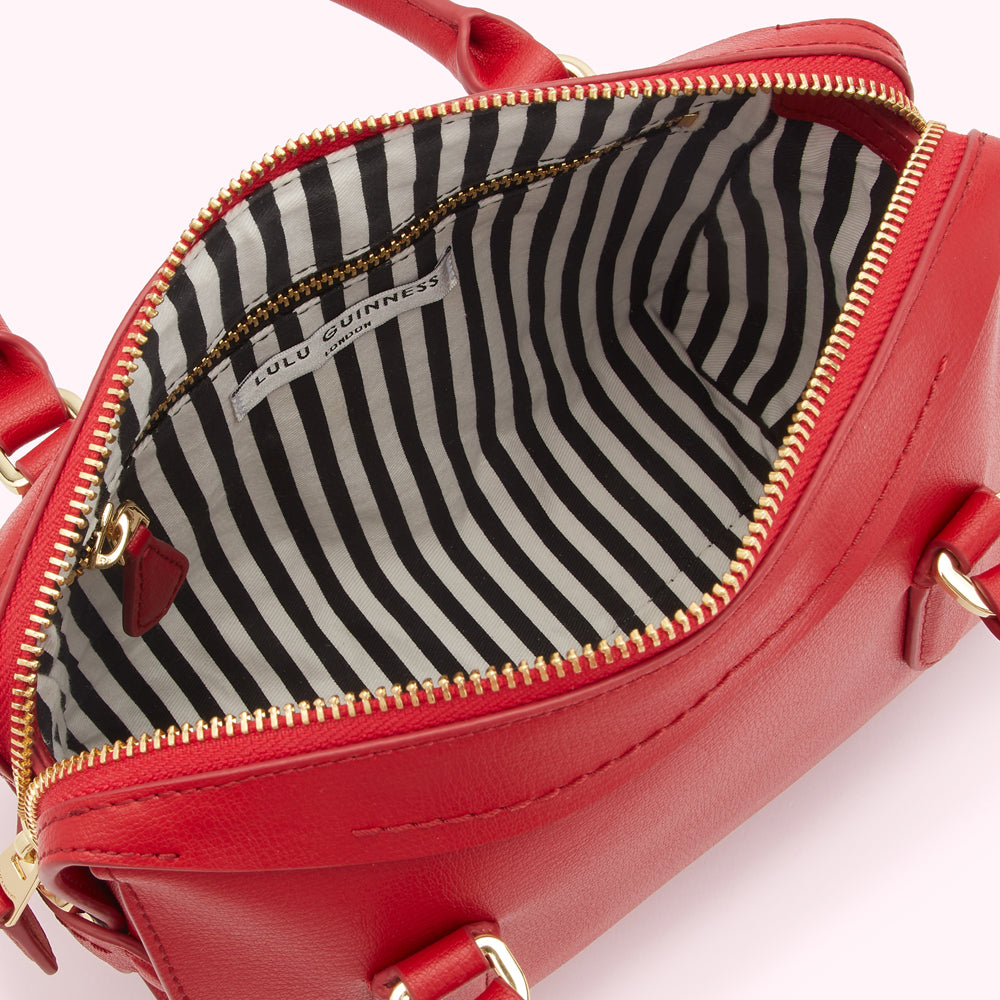 Lulu guinness red bag best sale