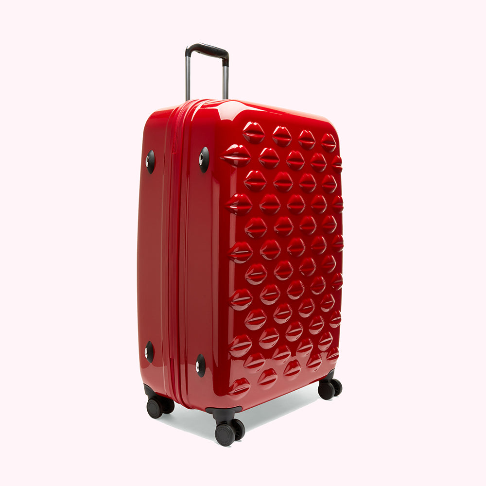 RED LARGE LIPS SPINNER CASE