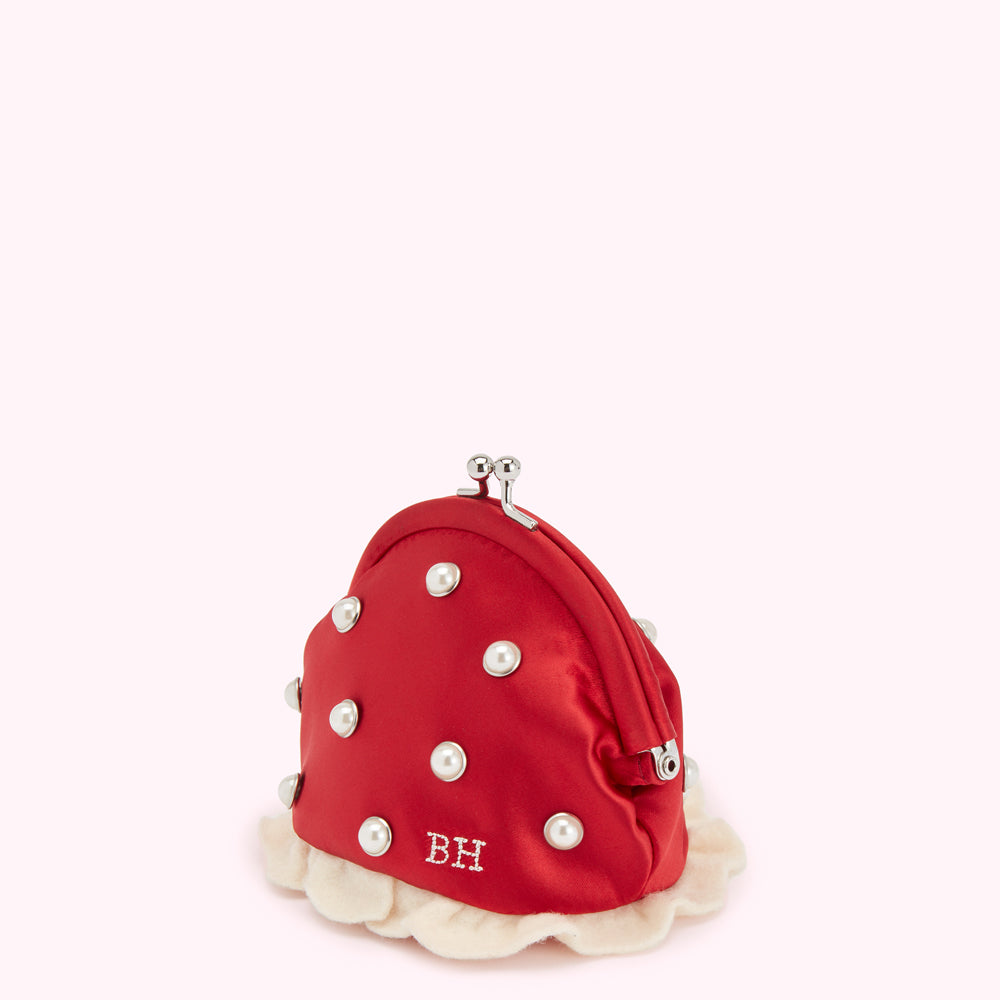 RED MAGICAL MUSHROOM FRAME COIN PURSE