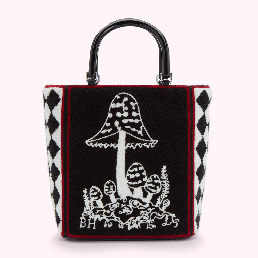 BLACK MULTI SPELLBOUND BIBI TOTE