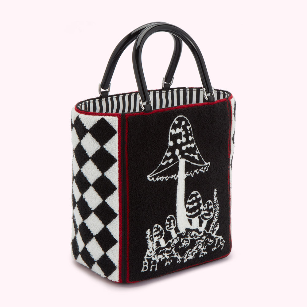 BLACK MULTI SPELLBOUND BIBI TOTE