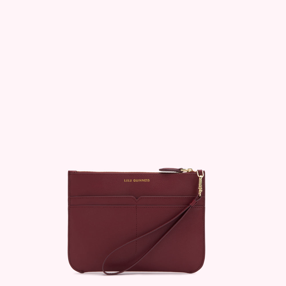 ROSEWOOD LEATHER AVA POCHETTE