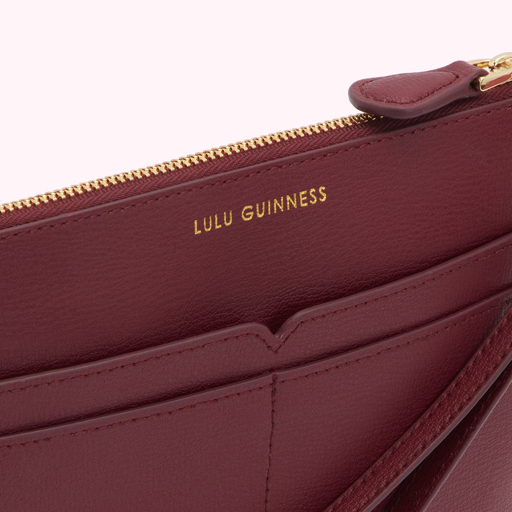 ROSEWOOD LEATHER AVA POCHETTE