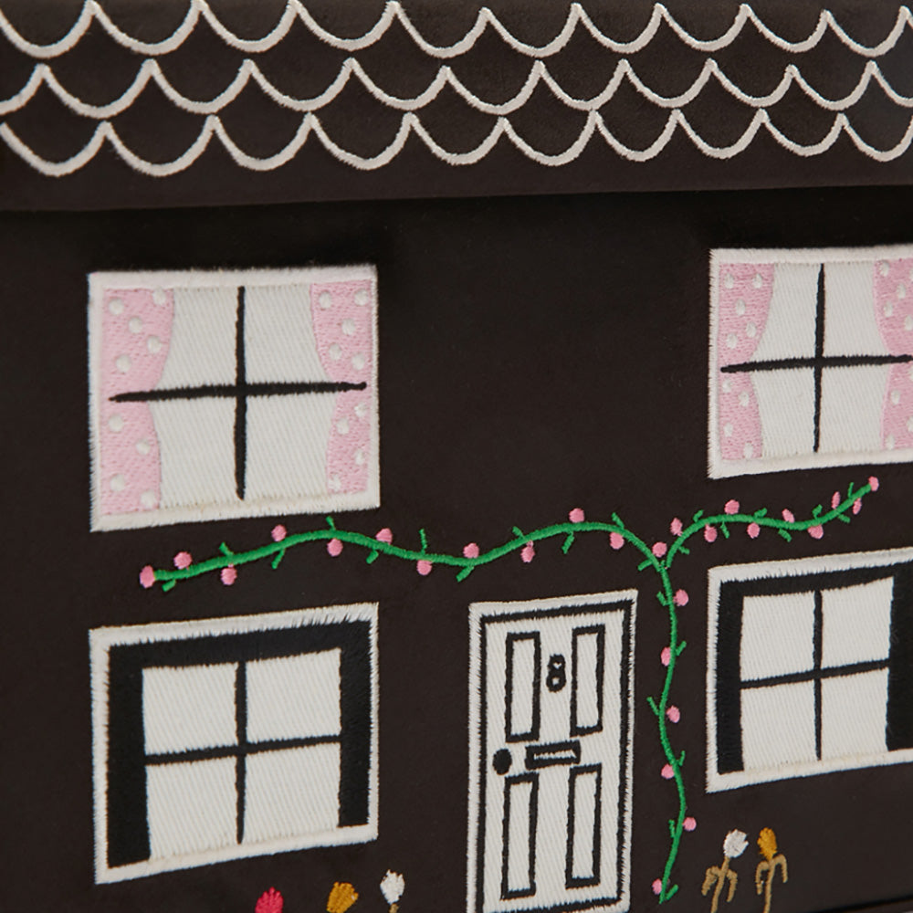 Black No.8 Portobello House Handbag | Lulu Guinness