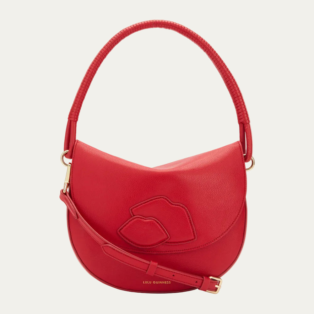 Lulu Red Racket Designer Handbags | Luxury Leather Bags | Lulu Guinness