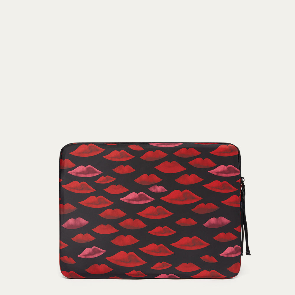 Multi Watercolour Lip Print Sunny Laptop Case | Technology Cases | Lulu ...