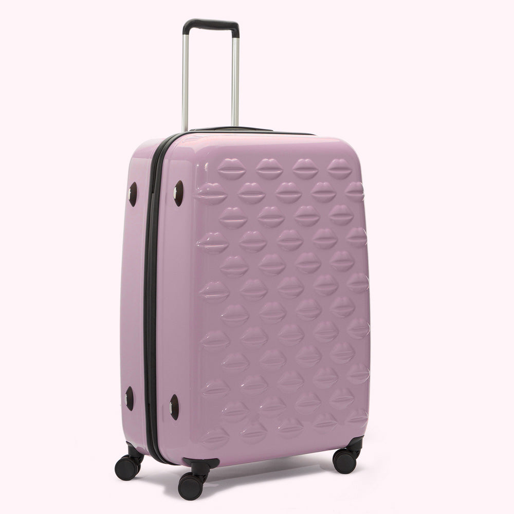 Lavender Large Lips Spinner Case Lulu Guinness