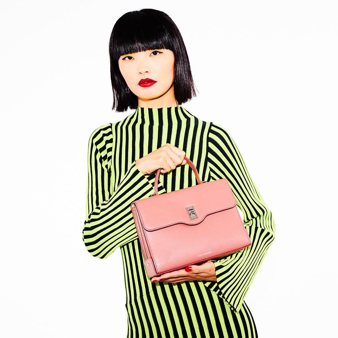 Black Fontaine Clutch Bag | Designer Handbags – Lulu Guinness