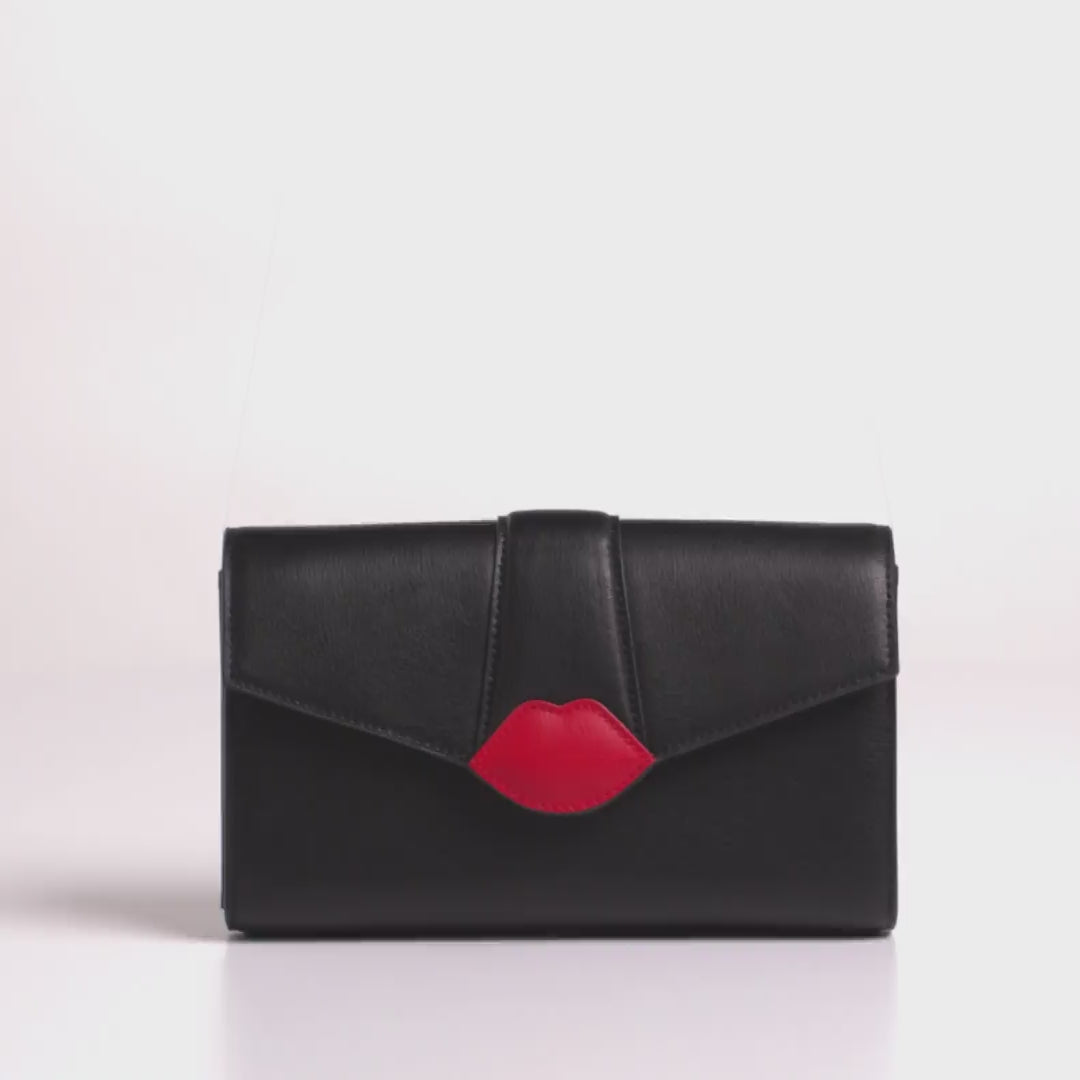Lulu guinness quilted lips bag discount