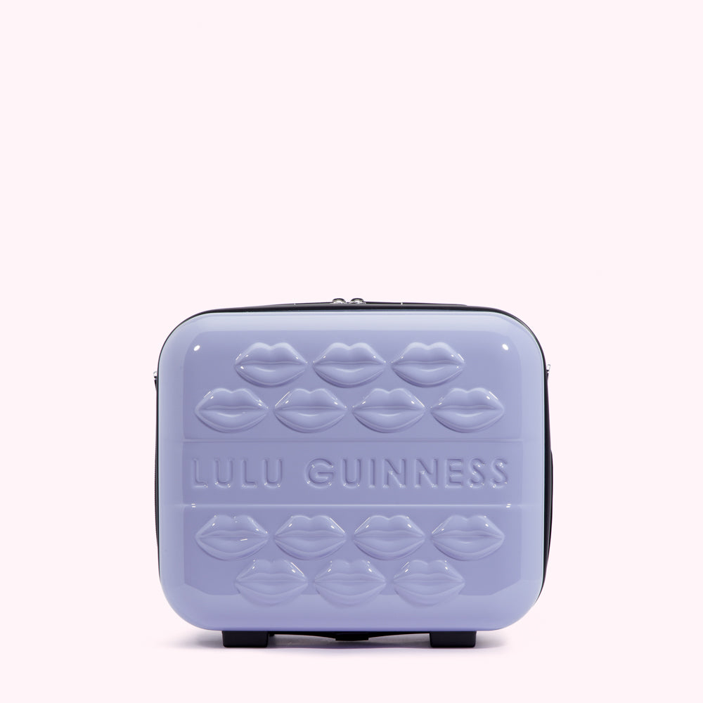 Lulu Guinness - 20% Off Your First Purchase, Offer until Stocks Last 2 HYDRANGEA LIPS VANITY CASE