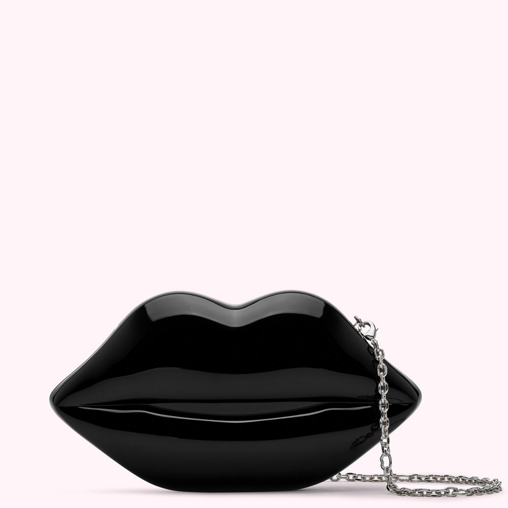 Lip Bag In Signature Leather