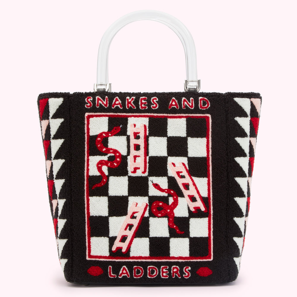 SNAKES LADDERS BIBI TOTE BAG