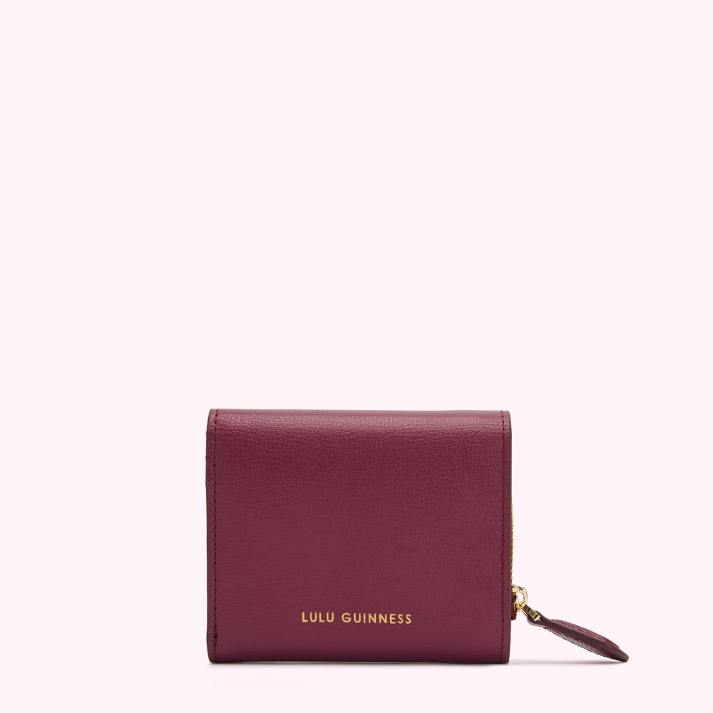 PEONY LEATHER JODIE WALLET