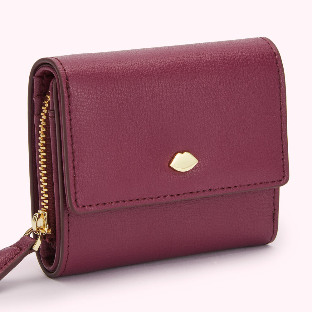 PEONY LEATHER JODIE WALLET