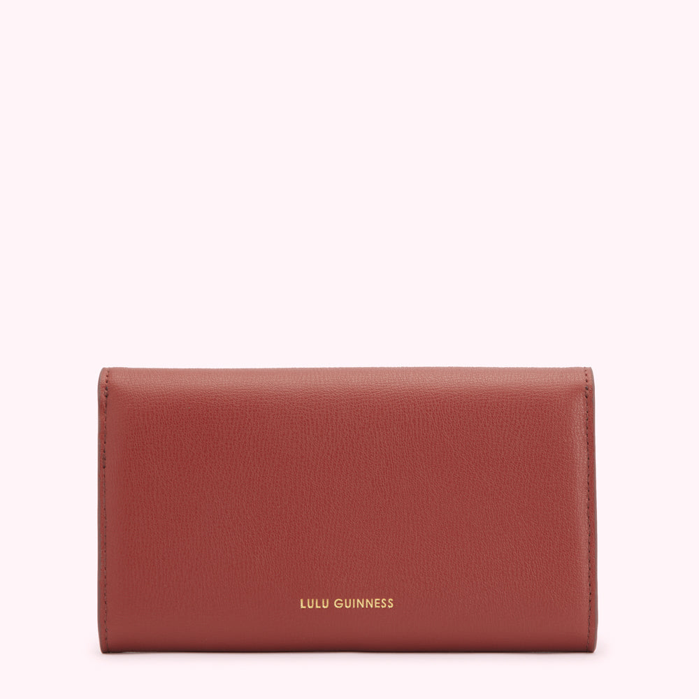 HENNA SOLID LIP PAULIE WALLET