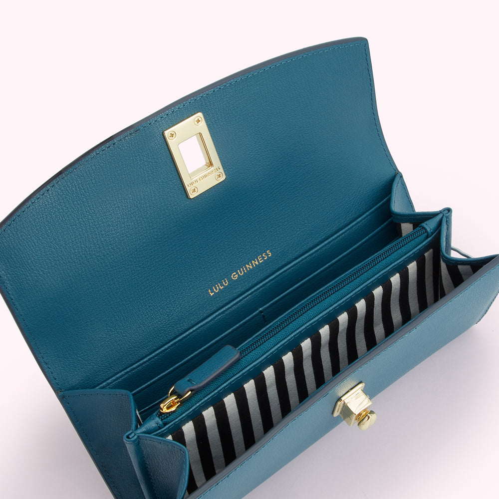 Ink Lip Turnlock Lucia Wallet | Accessories | Lulu Guinness