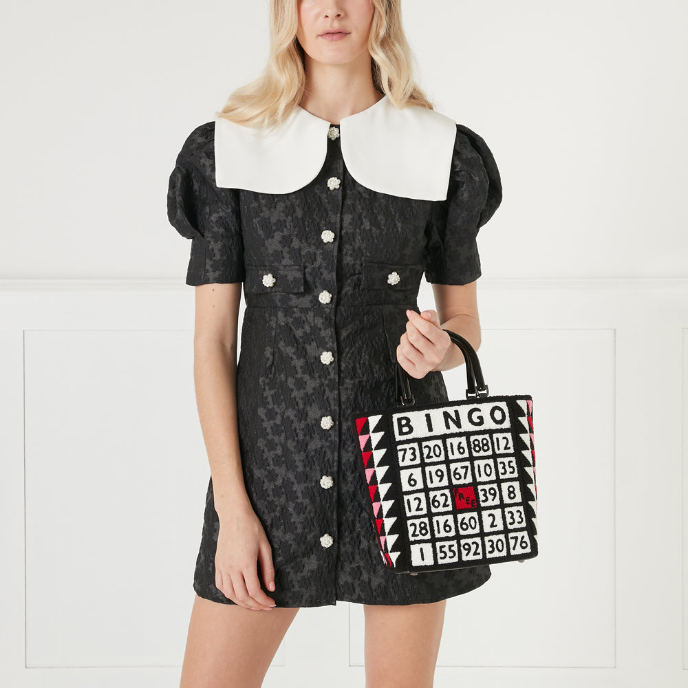 The MiscellaneousThemed Quilted Bingo Bag Helps Organize