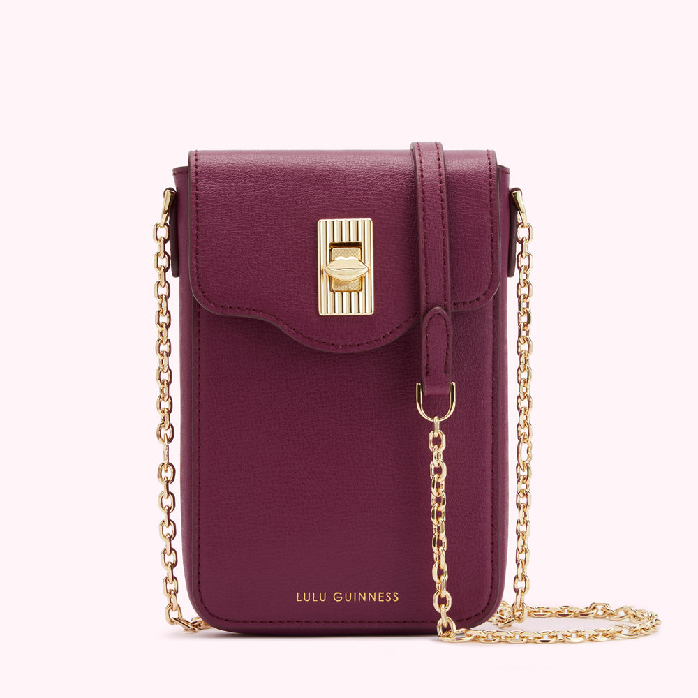 PEONY LEATHER RITA CROSSBODY MINI BAG