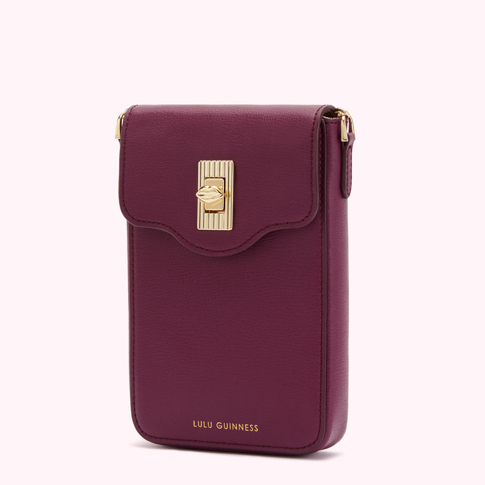 PEONY LEATHER RITA CROSSBODY MINI BAG