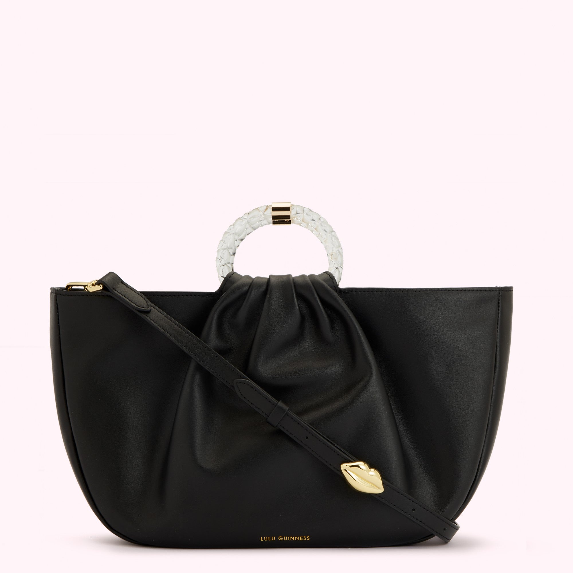 MEDIUM LEATHER SOLEIL CROSSBODY BAG