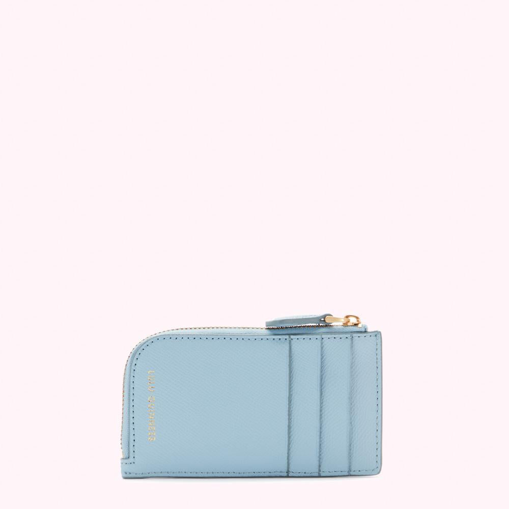 WEDGEWOOD BLUE LIP PIN LEAH WALLET