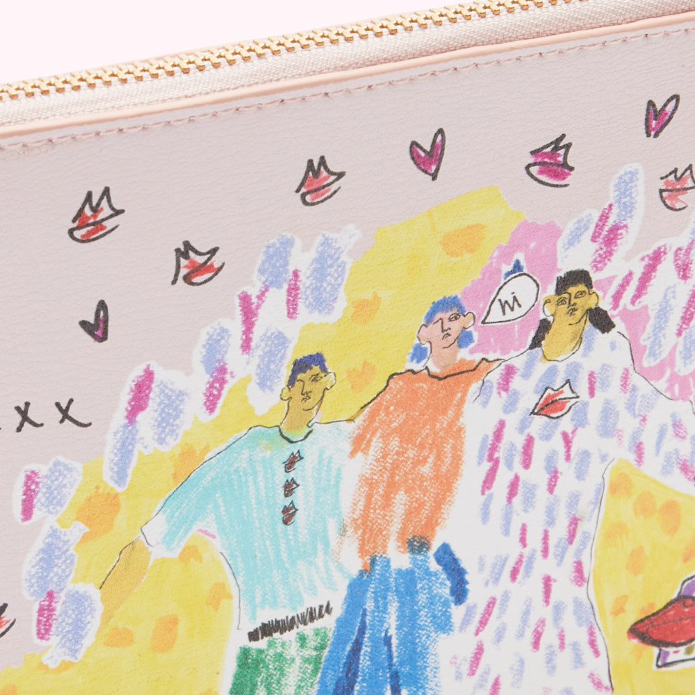 BLUSH ON THE TOWN POUCH