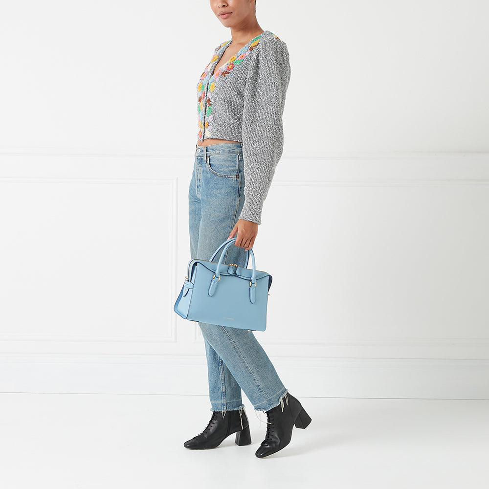 WEDGEWOOD LEATHER MEDIUM DYLAN HANDBAG