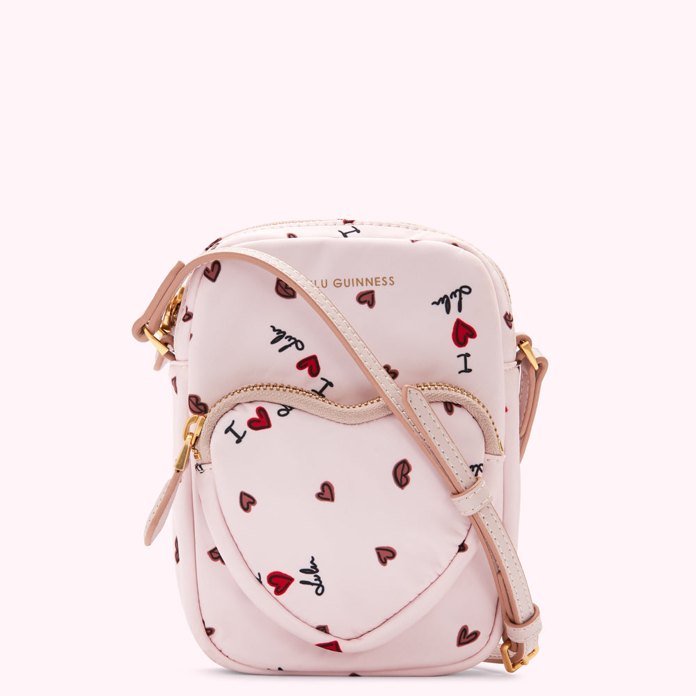 BLUSH I LOVE LULU DAVIS CROSSBODY BAG