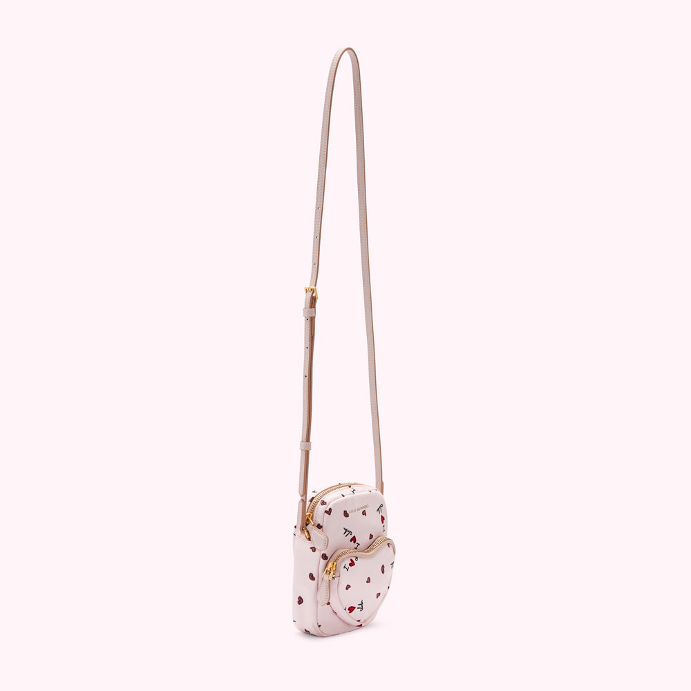 BLUSH I LOVE LULU DAVIS CROSSBODY BAG