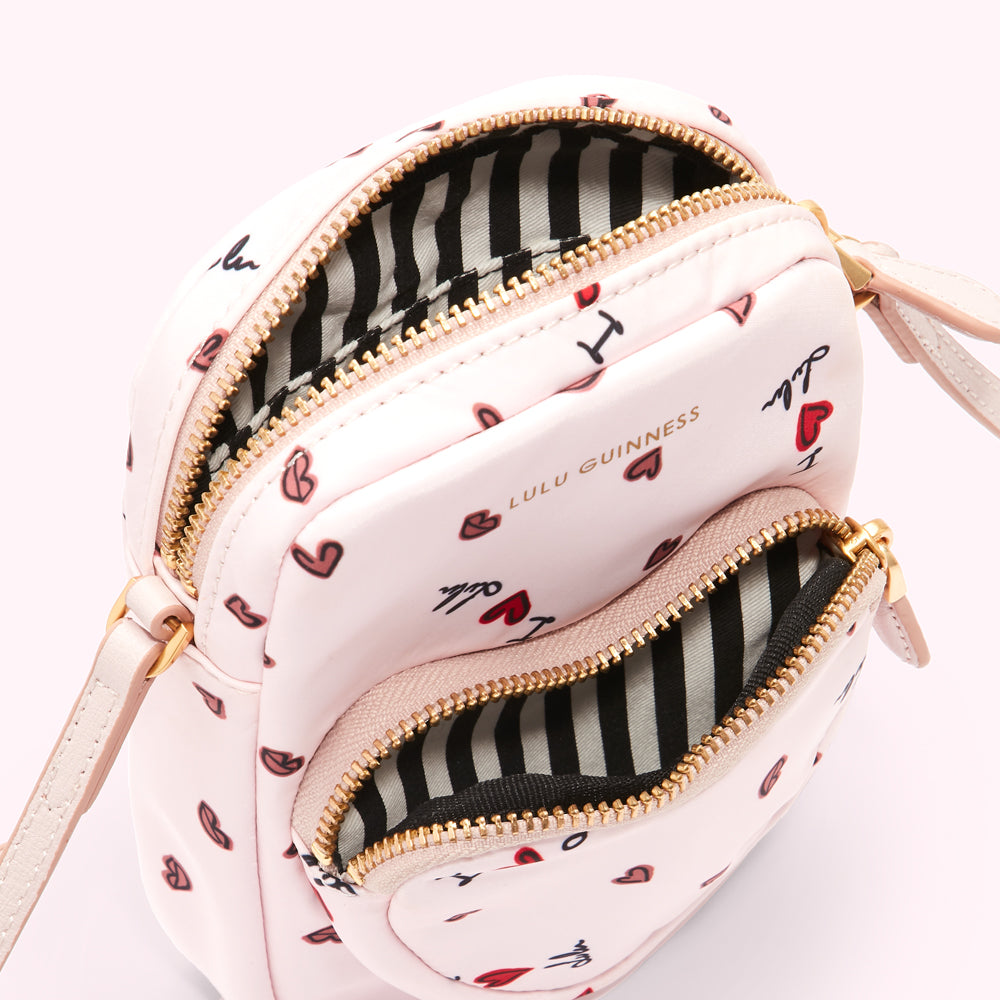 BLUSH I LOVE LULU DAVIS CROSSBODY BAG