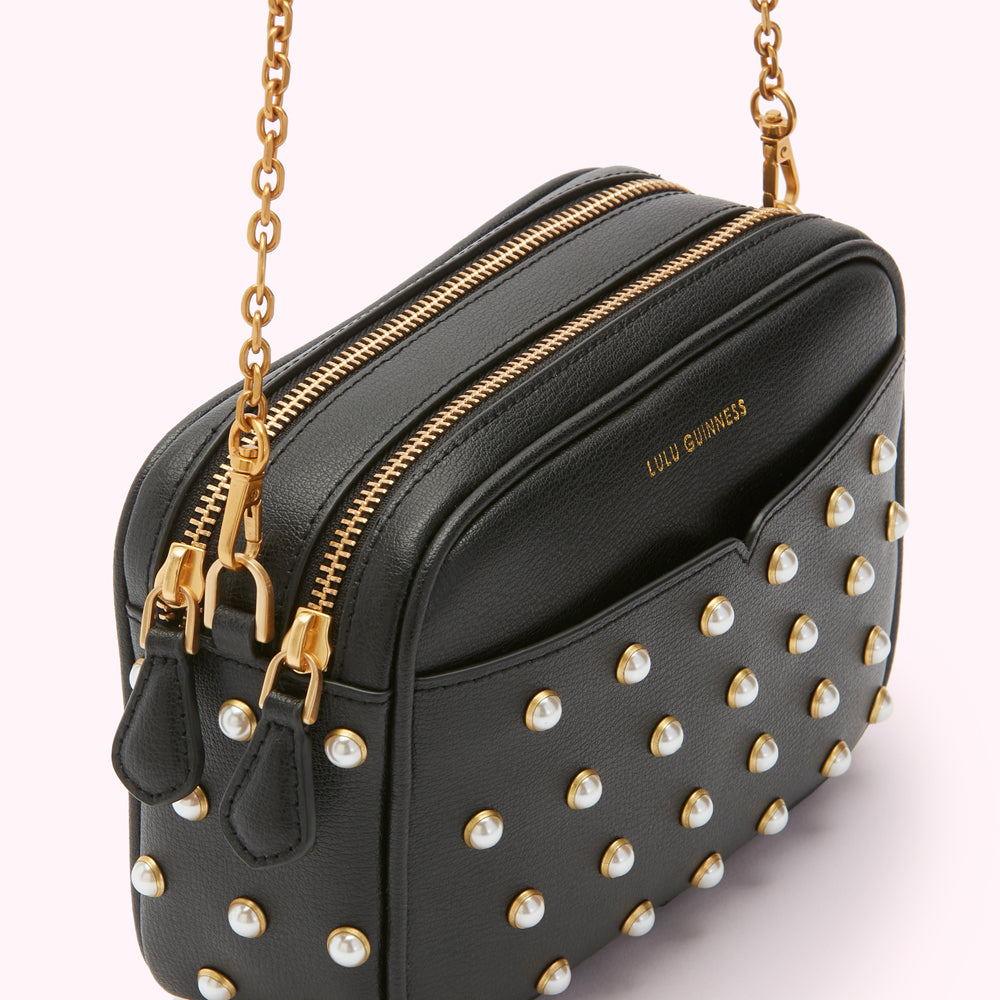 BLACK PEARLS CLARA CROSSBODY BAG