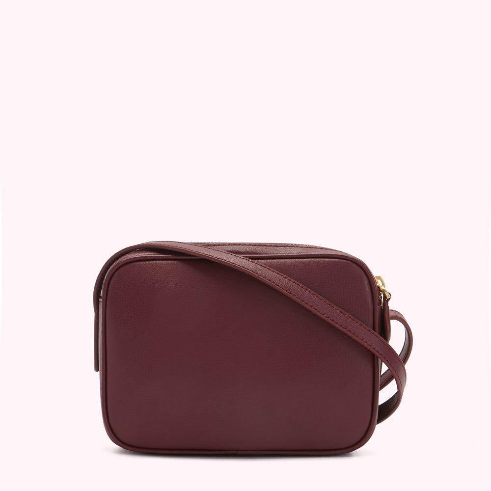 ROSEWOOD LEATHER COLE CROSS BODY BAG