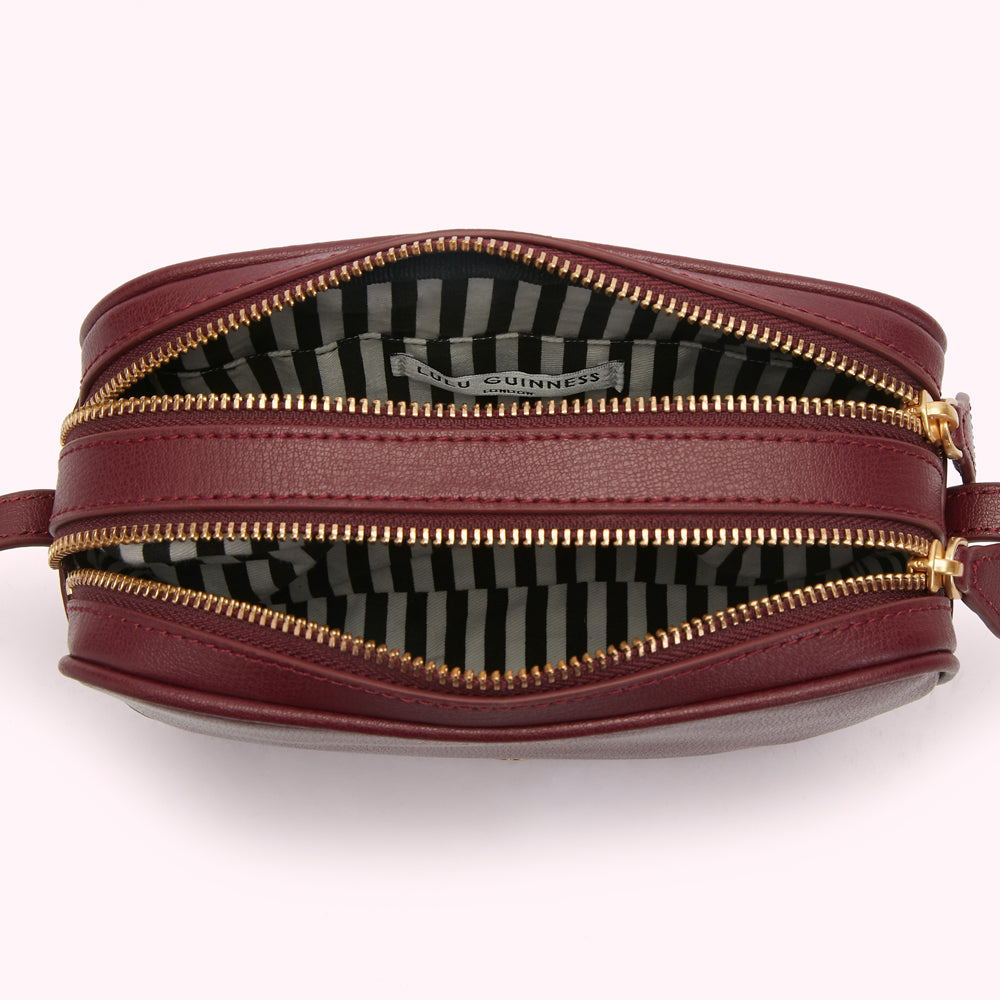 ROSEWOOD LEATHER COLE CROSS BODY BAG