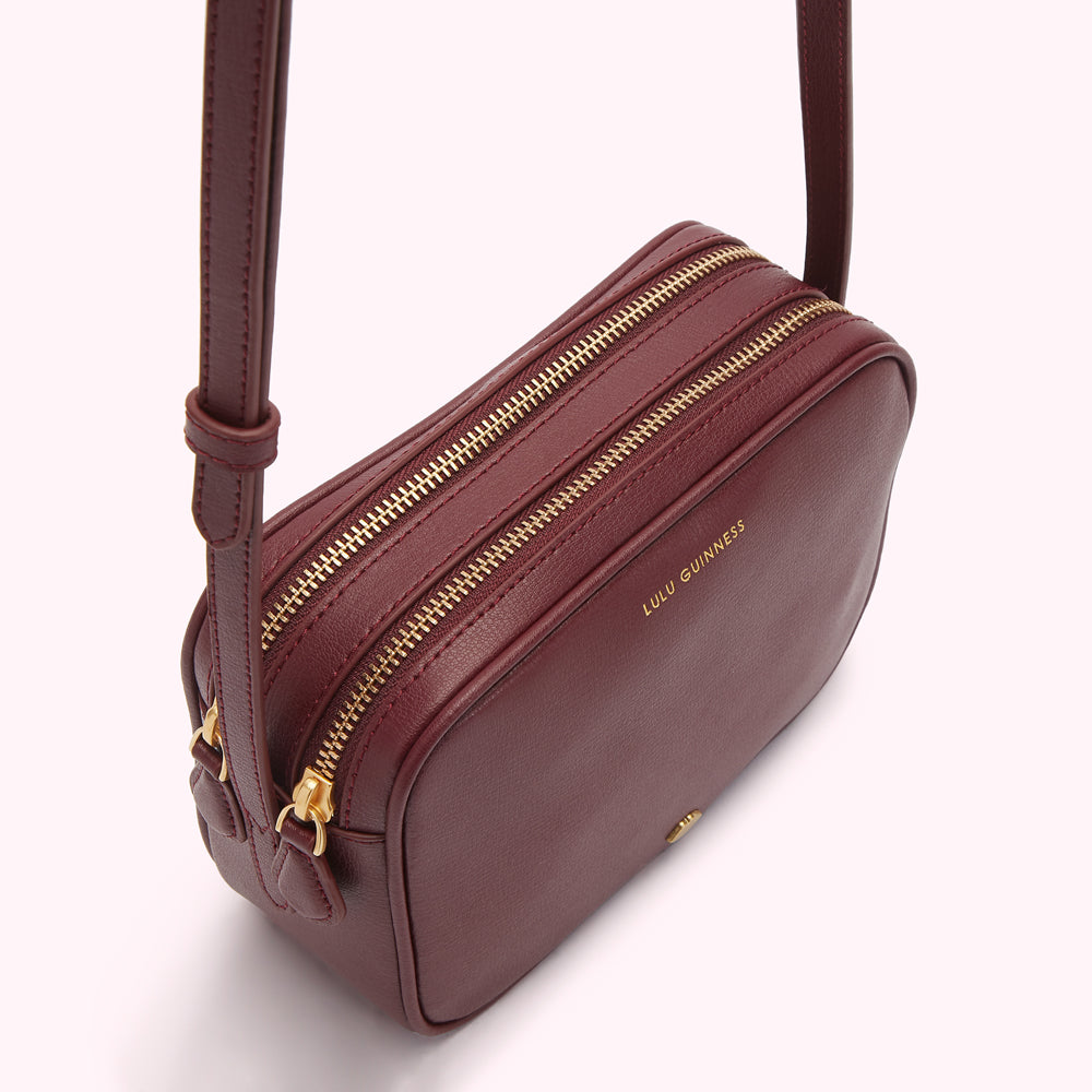 ROSEWOOD LEATHER COLE CROSS BODY BAG