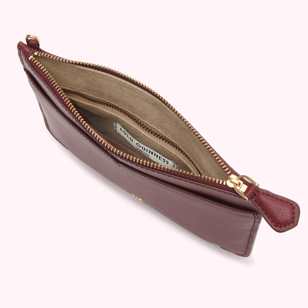 ROSEWOOD LEATHER AVA POCHETTE