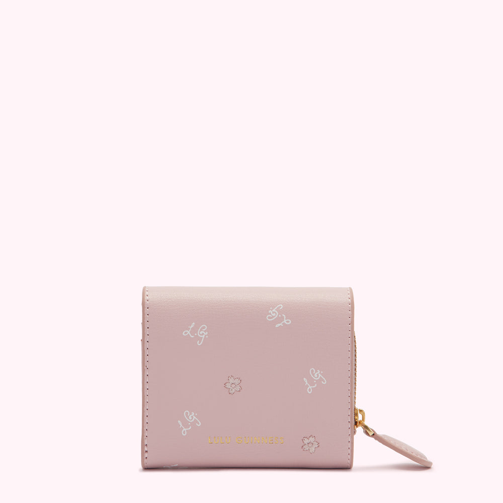 CHERRY BLOSSOM LEATHER JODIE WALLET