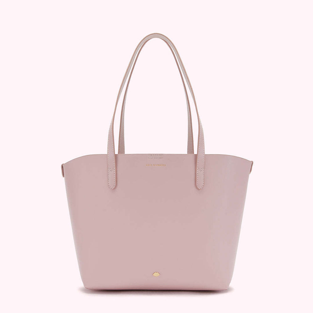 CHERRY BLOSSOM LEATHER SMALL IVY TOTE BAG